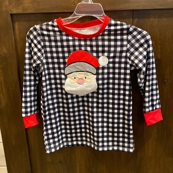 E279 201 Santa Gown For Boy Sz 67 Boutique Brand Nwt